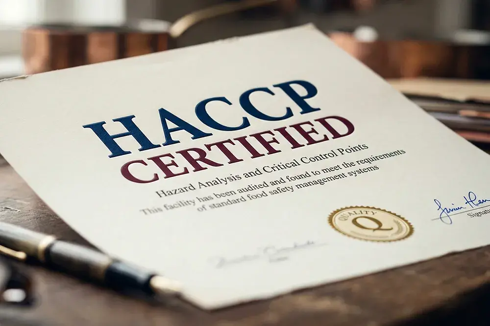 HACCP-CErtified