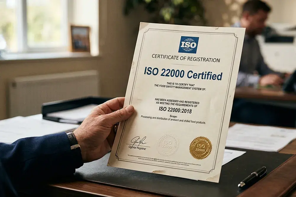ISO-22000-certified